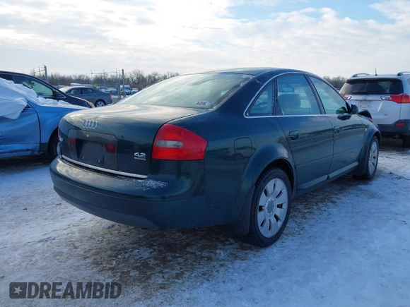 2000 Audi A6 z VIN WAUZL54B4YN013868, wystawiony jako IAAI lot #41314850 z przebiegiem 222 552 mil mil oraz . Historia ofert i sprzedaży dostępna na DreamBid. Obrazek 4.