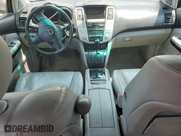 2005 Lexus RX 330 with VIN JTJGA31U050059147, listed as a Copart auction lot 64481685 with 185,305 mi miles and Salvage title. Bid and sale history available at DreamBid. Image 8.