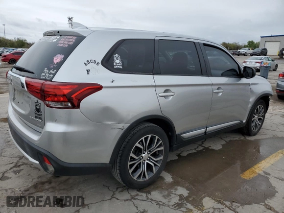 2018 Mitsubishi Outlander ES z VIN JA4AD2A37JJ004887, wystawiony jako Copart lot #51245625 z przebiegiem 114 654 mil mil oraz Szkoda całkowita • Salvage title. Historia ofert i sprzedaży dostępna na DreamBid. Obrazek 3.