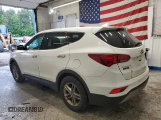 2017 Hyundai Santa Fe 2.4L with VIN 5XYZTDLB8HG438631, listed as a Copart auction lot 59996325 with 200,388 mi miles and Salvage title. Bid and sale history available at DreamBid. Image 2.