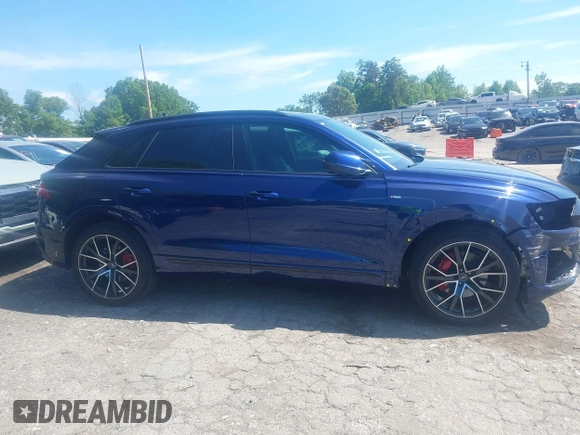 2021 Audi Q8 Premium Plus with VIN WA1EVAF12MD032292, listed as a IAAI auction lot 42175561 with 40,250 mi miles and . Bid and sale history available at DreamBid. Image 13.