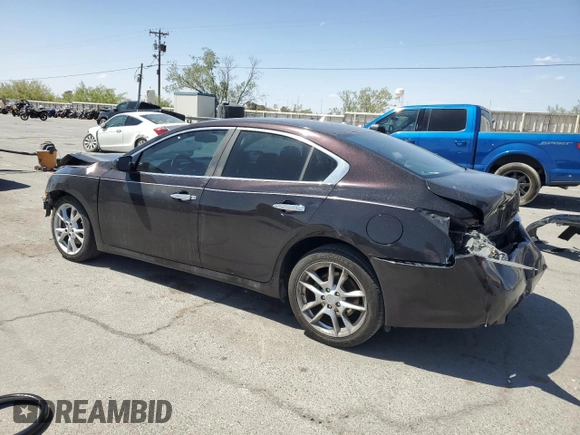 2010 Nissan Maxima S with VIN 1N4AA5AP7AC813268, listed as a Copart auction lot 55102405 with 173,033 mi miles and Salvage title. Bid and sale history available at DreamBid. Image 2.