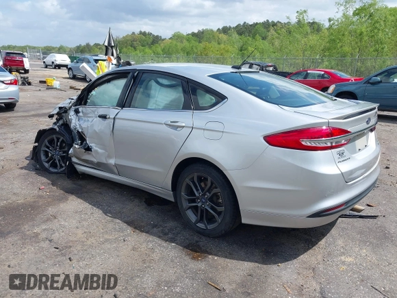 2018 Ford Fusion SE with VIN 3FA6P0HD2JR276250, listed as a IAAI auction lot 41954803 with 1 mi miles. Bid and sale history available at carsss.com. Image 3.