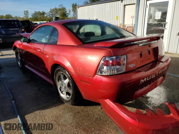 2002 Ford Mustang Standard с VIN 1FAFP40482F127648, выставлен на аукционе Copart как лот 74070554 с пробегом 67 849 миль миль и Списание • Salvage title. История ставок и продаж доступна на DreamBid. Изображение 2.