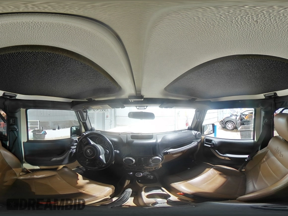 2012 Jeep Wrangler Unlimited Call of Duty MW3 with VIN 1C4BJWFGXCL105130, listed as a Copart auction lot 85747614 with 77,953 mi miles and Salvage title. Bid and sale history available at DreamBid. Image 15.