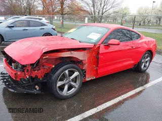 2016 Ford Mustang V6 with VIN 1FA6P8AM2G5296244, listed as a IAAI auction lot 42015937 with 84,343 mi miles and . Bid and sale history available at carsss.com. Image 17.