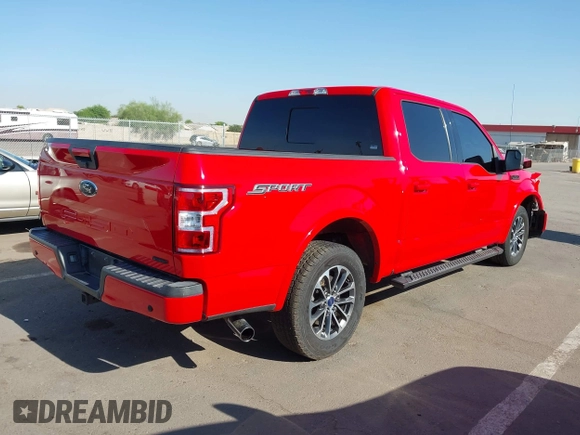 2018 Ford F-150 XL с VIN 1FTEW1CP6JKC84176, выставлен на аукционе IAAI как лот 42397578 с пробегом 114 511 миль миль и . История ставок и продаж доступна на DreamBid. Изображение 4.