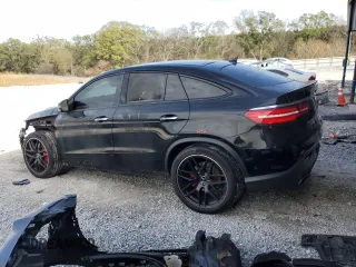 2018 Mercedes-Benz GLE 63 S AMG with VIN 4JGED7FB8JA097872, listed as a Copart auction lot 68439802 with 31,127 mi miles and . Bid and sale history available at DreamBid. Image 2.
