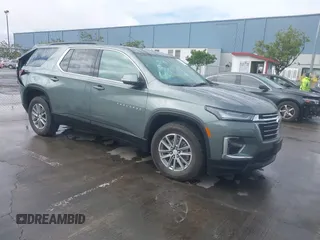 2023 Chevrolet Traverse LT Cloth z VIN 1GNERGKW7PJ148678, wystawiony jako IAAI lot #42238514 z przebiegiem 21 789 mil mil oraz . Historia ofert i sprzedaży dostępna na DreamBid. Obrazek 1.