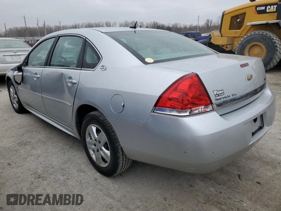 2009 Chevrolet Impala LS with VIN 2G1WB57K391282346, listed as a Copart auction lot 46085124 with 148,202 mi miles and Salvage Title. Bid and sale history available at DreamBid. Image 2.