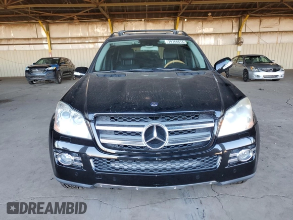 2007 Mercedes-Benz GL 450 with VIN 4JGBF71E27A129111, listed as a Copart auction lot 79764614 with 188,093 mi miles and Salvage Title. Bid and sale history available at DreamBid. Image 5.