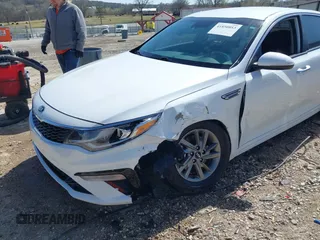 2020 Kia Optima LX with VIN 5XXGT4L34LG394642, listed as a IAAI auction lot 41850853 with 90,379 mi miles. Bid and sale history available at carsss.com. Image 6.
