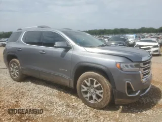 2020 GMC Acadia SLT with VIN 1GKKNMLS6LZ160340, listed as a Copart auction lot 57523595 with 90,546 mi miles and Salvage title. Bid and sale history available at DreamBid. Image 4.