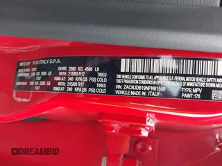2022 Jeep Renegade Latitude with VIN ZACNJDB19NPN81559, listed as a IAAI auction lot 42329989 with 36,713 mi miles and . Bid and sale history available at DreamBid. Image 9.