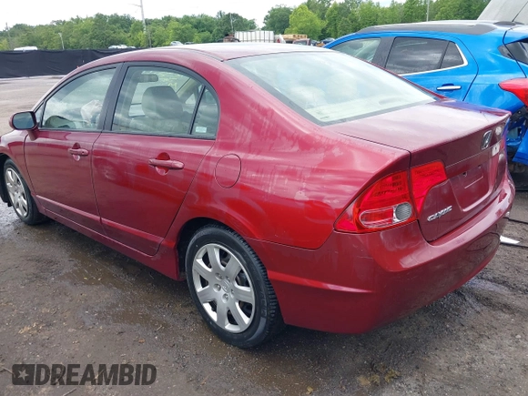 2006 Honda Civic LX z VIN 1HGFA16526L130449, wystawiony jako IAAI lot #42321622 z przebiegiem 188 409 mil mil oraz . Historia ofert i sprzedaży dostępna na DreamBid. Obrazek 3.