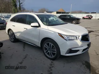 2018 Acura MDX Advance with VIN 5J8YD4H86JL027066, listed as a Copart auction lot 41480075 with 55,318 mi miles and Salvage Title. Bid and sale history available at carsss.com. Image 4.