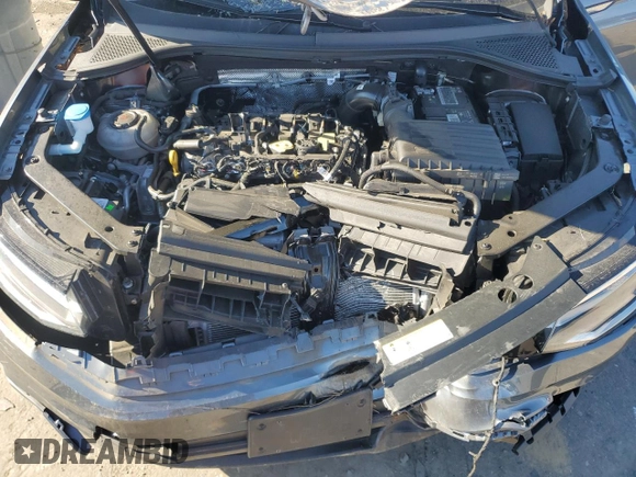 2023 Volkswagen Tiguan SE with VIN 3VVMB7AX9PM018778, listed as a Copart auction lot 50565555 with 9,758 mi miles and Salvage Title. Bid and sale history available at DreamBid. Image 12.