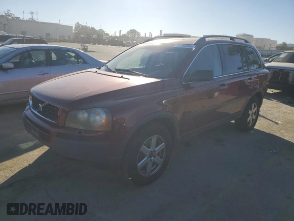 2004 Volvo XC90 with VIN YV1CZ59H941122634, listed as a Copart auction lot 42042065 with 116,447 mi miles and Clean Title. Bid and sale history available at carsss.com. Image 1.