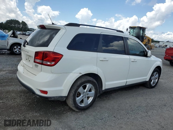 2012 Dodge Journey SXT with VIN 3C4PDCBG5CT135724, listed as a Copart auction lot 56938415 with 180,548 mi miles and Salvage title. Bid and sale history available at DreamBid. Image 3.