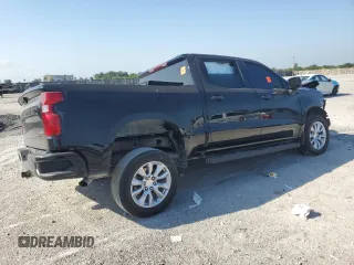 2022 Chevrolet Silverado 1500 Custom with VIN 3GCPABEK9NG523246, listed as a Copart auction lot 48911035 with Not Provided miles and Non Repairable. Bid and sale history available at DreamBid. Image 3.