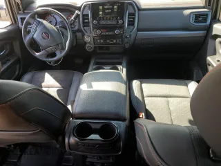 2021 Nissan Titan Pro-4X with VIN 1N6AA1EDXMN527133, listed as a Copart auction lot 49719625 with 45,230 mi miles and Salvage title. Bid and sale history available at DreamBid. Image 8.