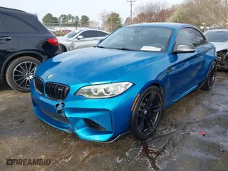 2017 BMW M2 with VIN WBS1H9C57HV886785, listed as a IAAI auction lot 41716752 with 63,388 mi miles. Bid and sale history available at carsss.com. Image 18.