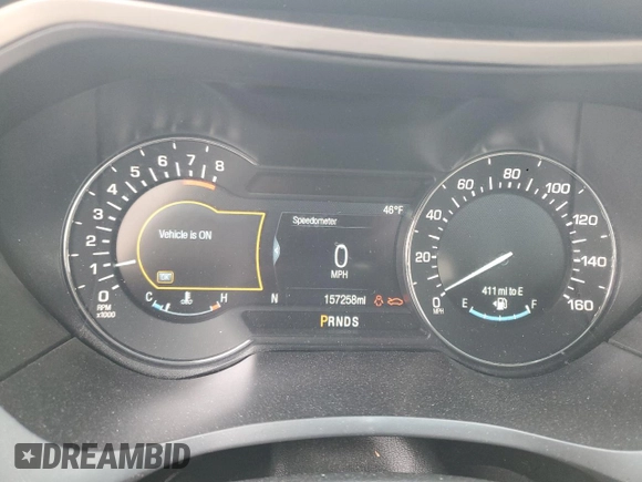 2017 Lincoln MKZ Premiere with VIN 3LN6L5A94HR613581, listed as a Copart auction lot 43383925 with 157,258 mi miles and Salvage Title. Bid and sale history available at DreamBid. Image 9.