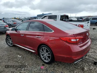 2016 Hyundai Sonata Limited with VIN 5NPE34ABXGH398318, listed as a Copart auction lot 51471555 with 85,186 mi miles and Salvage Title. Bid and sale history available at carsss.com. Image 2.
