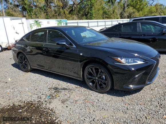 2023 Lexus ES with VIN 58AJZ1B10PU150932, listed as a Copart auction lot 48727295 with 30,891 mi miles and Salvage Title. Bid and sale history available at carsss.com. Image 4.