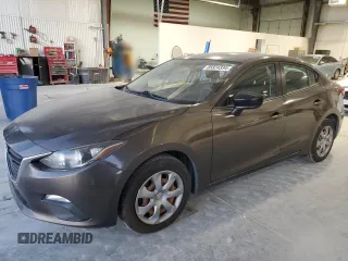 2015 Mazda 3 i SV with VIN JM1BM1T74F1231241, listed as a Copart auction lot 85824334 with 216,816 mi miles and Salvage Title. Bid and sale history available at DreamBid. Image 1.