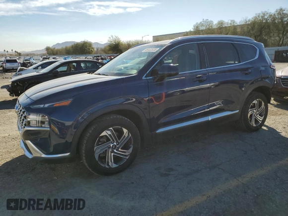 2022 Hyundai Santa Fe SEL with VIN 5NMS24AJ1NH429835, listed as a Copart auction lot 46452035 with 17,928 mi miles and Salvage Title. Bid and sale history available at DreamBid. Image 1.