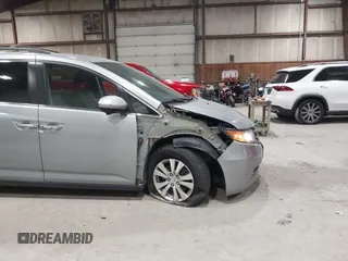 2016 Honda Odyssey EX-L with VIN 5FNRL5H64GB079561, listed as a IAAI auction lot 42176835 with 83,248 mi miles and . Bid and sale history available at carsss.com. Image 6.