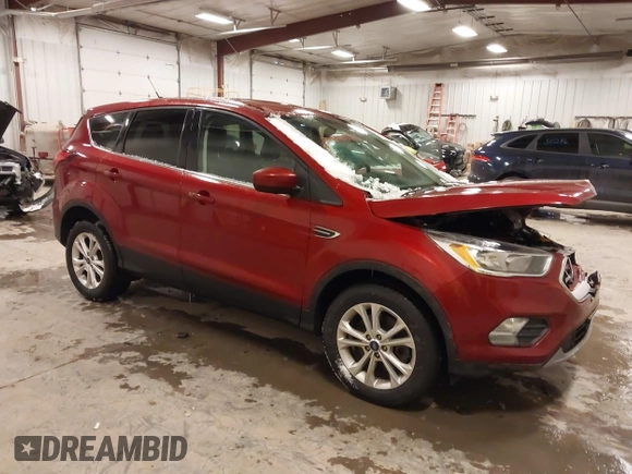 2019 Ford Escape SE with VIN 1FMCU9GD1KUA17041, listed as a IAAI auction lot 41340123 with 48,456 mi miles. Bid and sale history available at carsss.com. Image 1.