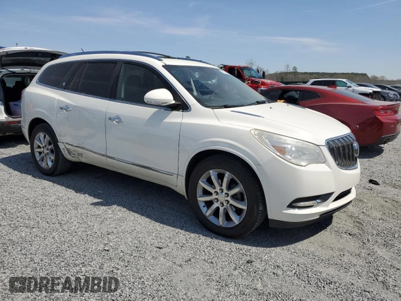 2014 Buick Enclave Premium with VIN 5GAKRCKD1EJ267506, listed as a Copart auction lot 51112475 with 172,455 mi miles and Salvage Title. Bid and sale history available at carsss.com. Image 4.