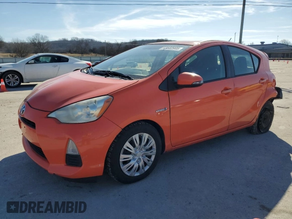 2012 Toyota Prius One with VIN JTDKDTB35C1013198, listed as a Copart auction lot 43583985 with 185,086 mi miles and Clean Title. Bid and sale history available at DreamBid. Image 1.