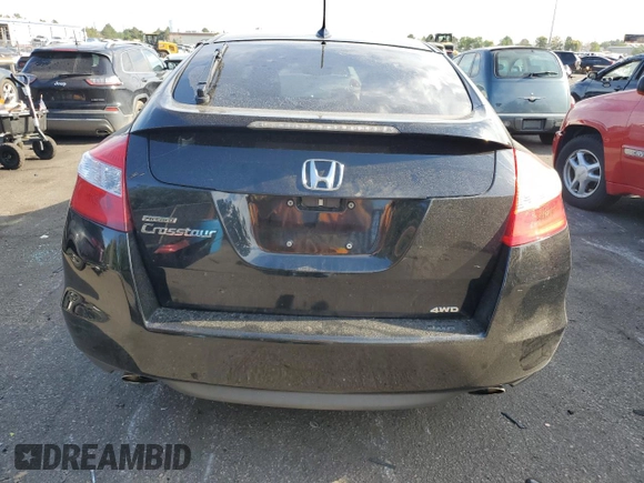 2010 Honda Accord Crosstour EX-L with VIN 5J6TF2H57AL016827, listed as a Copart auction lot 63112504 with 138,286 mi miles and Salvage Title. Bid and sale history available at carsss.com. Image 6.