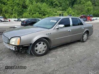 2004 Cadillac DeVille z VIN 1G6KD54Y44U150110, wystawiony jako Copart lot #58548535 z przebiegiem 139 292 mil mil oraz Szkoda całkowita • Salvage title. Historia ofert i sprzedaży dostępna na DreamBid. Obrazek 1.