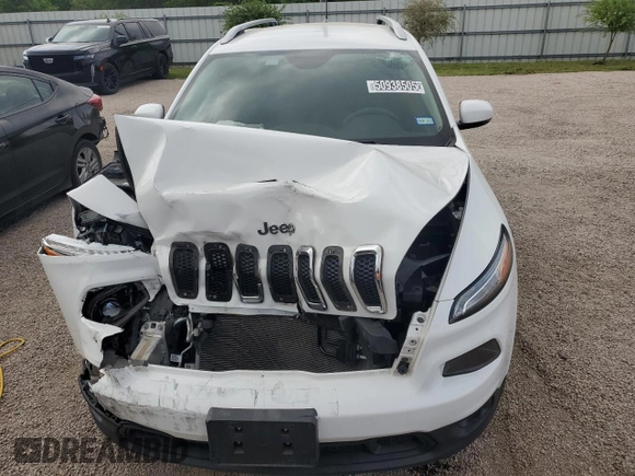 2017 Jeep Cherokee Latitude z VIN 1C4PJLCB0HW641040, wystawiony jako Copart lot #50938505 z przebiegiem 96 521 mil mil oraz Czysty tytuł • Clean title. Historia ofert i sprzedaży dostępna na DreamBid. Obrazek 5.