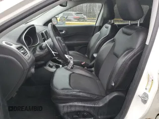 2018 Jeep Compass Altitude with VIN 3C4NJDBBXJT331696, listed as a Copart auction lot 44139355 with 107,443 mi miles and Salvage Title. Bid and sale history available at carsss.com. Image 7.