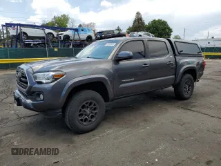 2018 Toyota Tacoma SR with VIN 3TMCZ5ANXJM159018, listed as a Copart auction lot 62569845 with 54,213 mi miles and Salvage title. Bid and sale history available at DreamBid. Image 1.