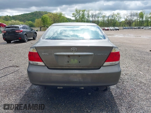 2005 Toyota Camry LE with VIN 4T1BE30K45U511395, listed as a IAAI auction lot 42203361 with 188,665 mi miles and . Bid and sale history available at DreamBid. Image 17.