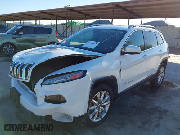2016 Jeep Cherokee Limited with VIN 1C4PJLDB7GW328998, listed as a IAAI auction lot 40746462 with 78,960 mi miles. Bid and sale history available at carsss.com. Image 18.