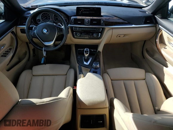 2016 BMW 4 Series 428i xDrive with VIN WBA3T1C58GP822612, listed as a Copart auction lot 87142454 with 85,437 mi miles and Salvage title. Bid and sale history available at DreamBid. Image 8.