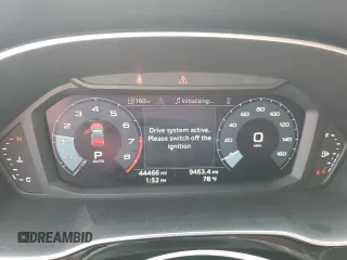 2022 Audi Q3 S line Premium z VIN WA1DECF31N1018850, wystawiony jako Copart lot #52559035 z przebiegiem 44 466 mil mil oraz Szkoda całkowita • Salvage title. Historia ofert i sprzedaży dostępna na DreamBid. Obrazek 9.
