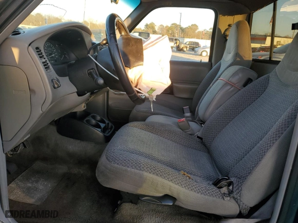 1998 Ford Ranger XL with VIN 1FTYR10U1WUC71393, listed as a Copart auction lot 42553905 with 310,525 mi miles and Salvage Title. Bid and sale history available at carsss.com. Image 7.