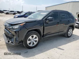 2019 Toyota RAV4 LE with VIN JTMH1RFV4KD006337, listed as a Copart auction lot 58243295 with 94,498 mi miles and Salvage title. Bid and sale history available at DreamBid. Image 1.