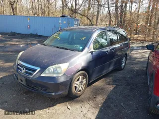 2007 Honda Odyssey EX-L with VIN 5FNRL38667B135231, listed as a IAAI auction lot 41861948 with 133,616 mi miles. Bid and sale history available at carsss.com. Image 2.