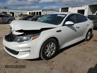2018 Kia Optima LX with VIN 5XXGT4L39JG249982, listed as a Copart auction lot 85905544 with 91,650 mi miles and Salvage Title. Bid and sale history available at carsss.com. Image 1.