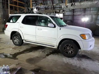 2003 Toyota Sequoia Limited with VIN 5TDBT48A23S167840, listed as a Copart auction lot 74598123 with 215,096 mi miles and Salvage Title. Bid and sale history available at carsss.com. Image 4.