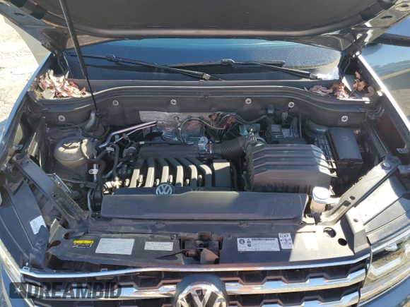 2018 Volkswagen Atlas SEL with VIN 1V2ER2CA5JC546559, listed as a Copart auction lot 47027515 with 43,524 mi miles and Salvage title. Bid and sale history available at DreamBid. Image 12.